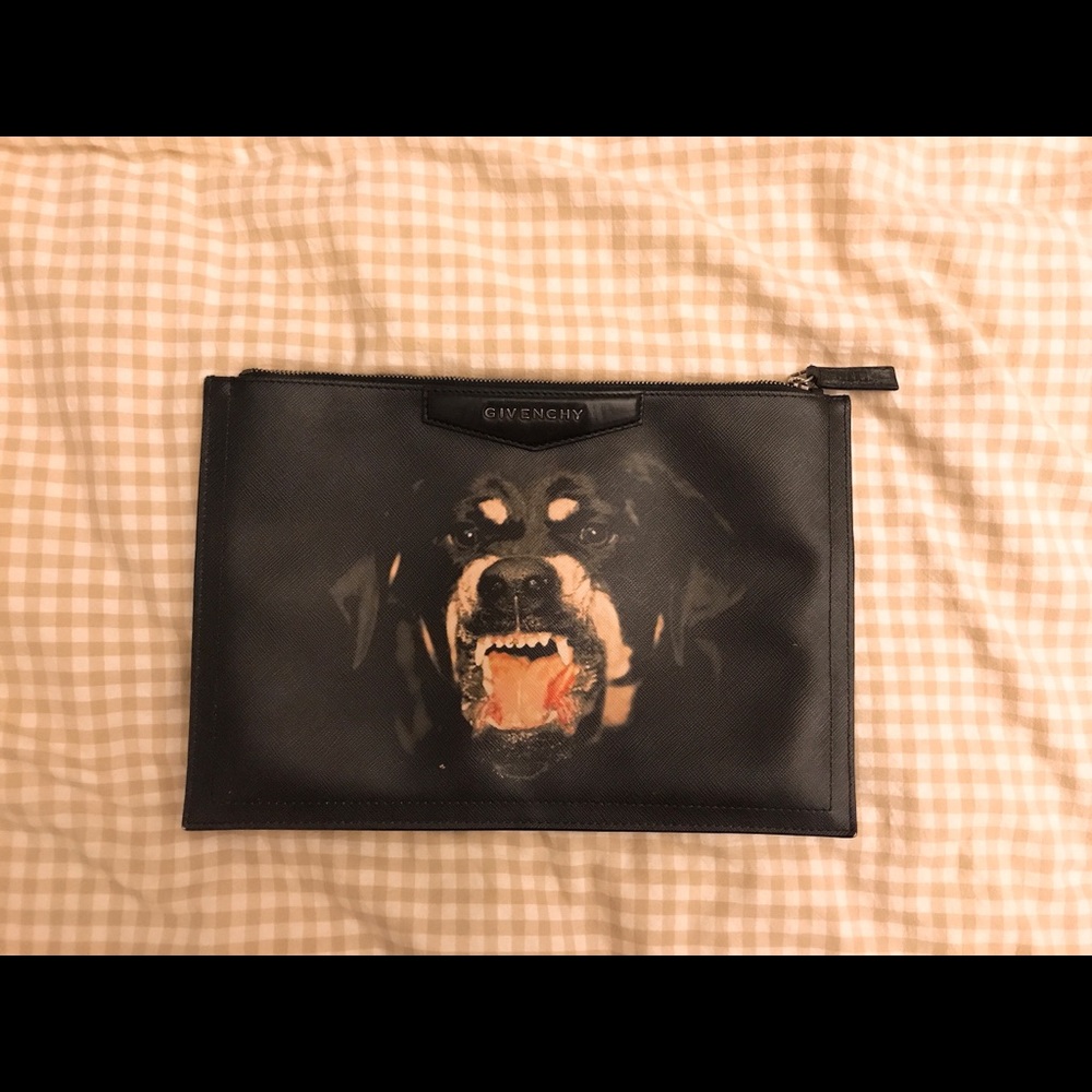 Givenchy Rottweiler Clutch